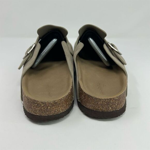 Universal Thread Women's Brown Fabric Slip-On Clogs Size 11 Comfort Casual Fall - Picture 6 of 8